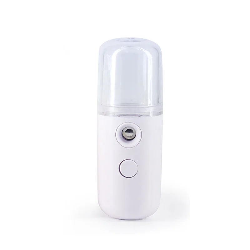USB Mist Facial Sprayer – Rechargeable Nano Face Steamer & Skin Moisturizing Beauty Tool