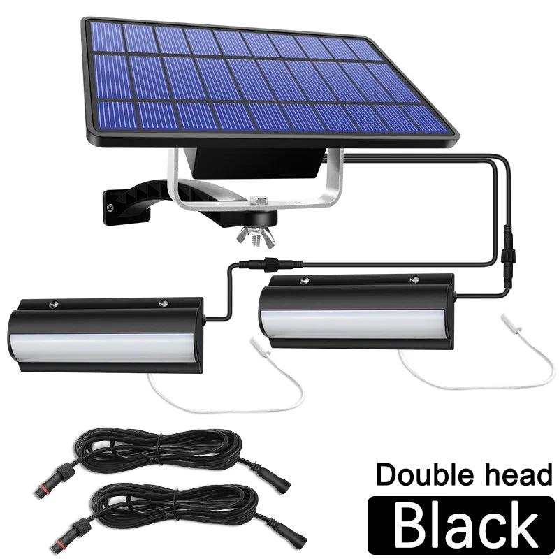 Solar Lights Indoor Outdoor Solar Shed Light With Pull Wire Switch Solar Pendant Light for Patio Porch Barn Farm House With Line