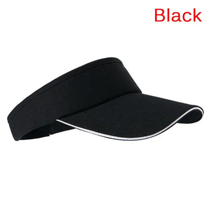 Adjustable Sun Visor Cap – Breathable Sport Hat for Golf, Tennis & Summer Workouts