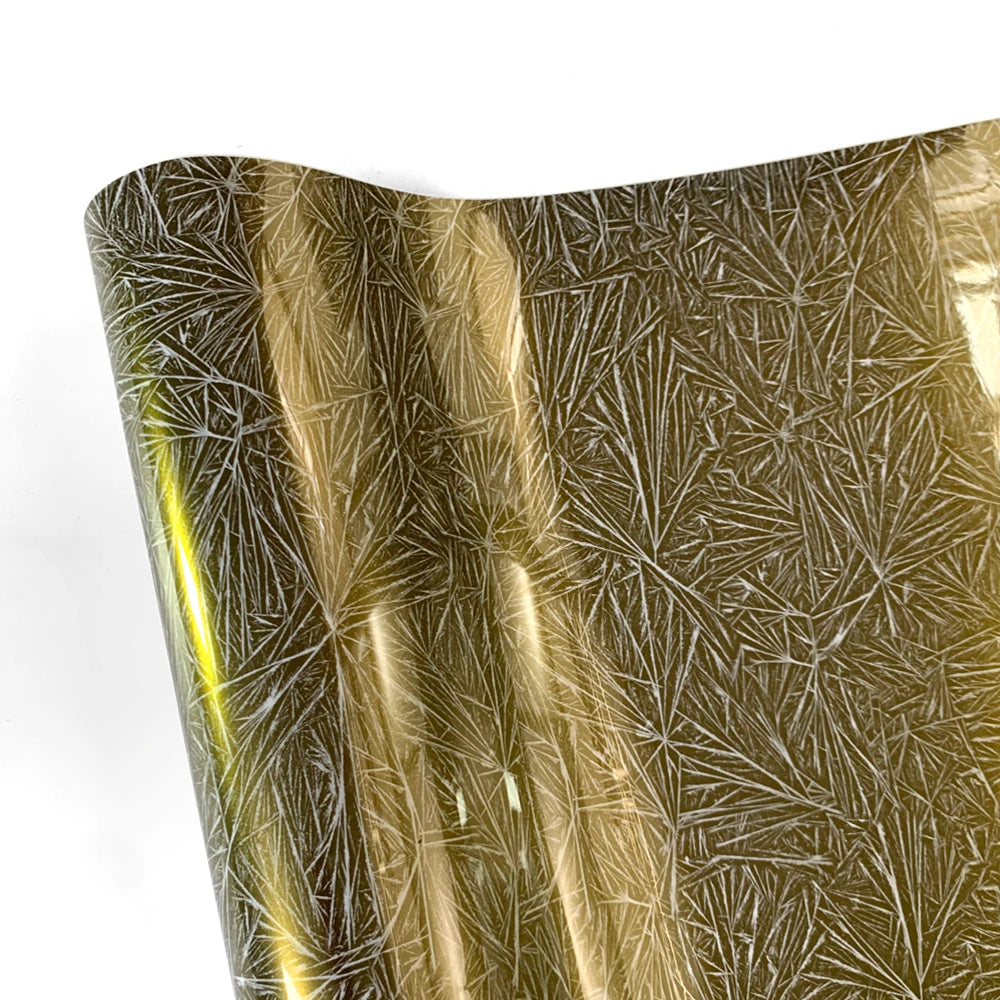 Automotive Vinyl Wrap Glossy Ice Crack Film Anti-scratch Waterproof DIY Body Car Interior Protection Tool Creative Stickers