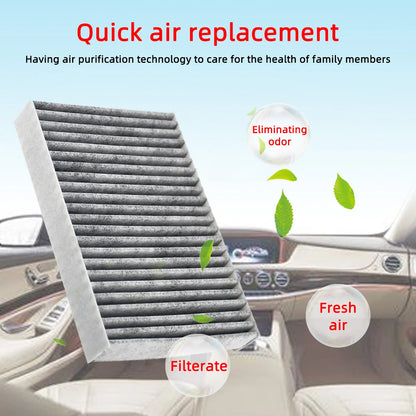 Car Cabin Air Filter for Toyota RAV4 2019-2024 Auto Filters Carbon Fiber 2019 2020 2021 2022 2023 2024
