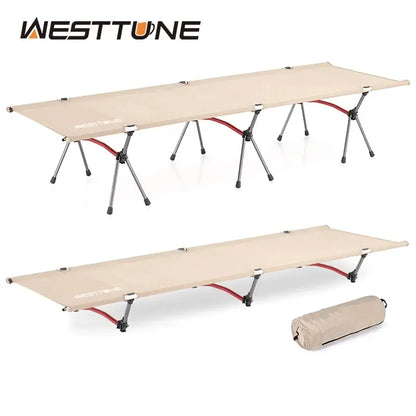 WESTTUNE Camping Cot – Ultralight Folding Bed for Backpacking, Hiking & Outdoor Travel