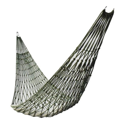 Outdoor Nylon Rope Hammock – Lightweight Mesh Hanging Bed for Camping, Garden & Beach