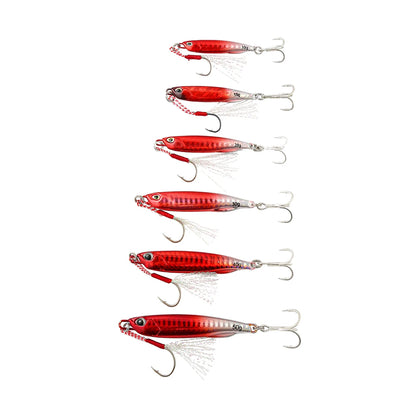 Japen Metal Jig Spoon Lure – 10g–50g Artificial Bait for Shore Casting & Sea Bass Fishing