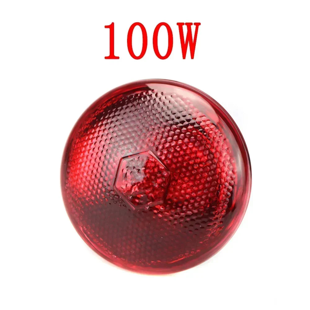 Infrared Heat Lamp for Livestock – E27 Bulb for Chickens, Reptiles & Farm Animals
