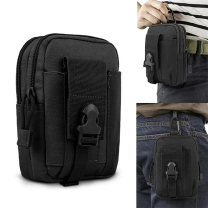 Multipurpose Molle Tactical Waist Bag – Outdoor Belt Pouch with Phone Case & EDC Organizer