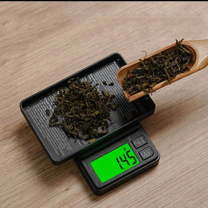 Precision Pocket Digital Scale – 1000g x 0.1g Mini Jewelry & Food Gram Scale with Backlit LCD