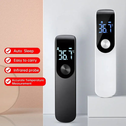 Non-contact Infrared Ear Thermometer & Finger Pulse Oximeter – Digital Body Temperature & Oxygen Monitor