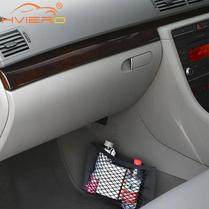 Car Trunk Mesh Organizer – Universal Elastic Net Storage Pocket for Vehicles