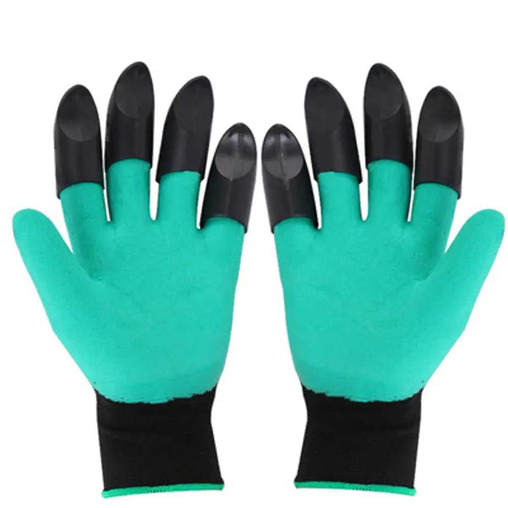 Claw Gardening Gloves – Digging & Planting Gloves with Built-In Claws for Weeding