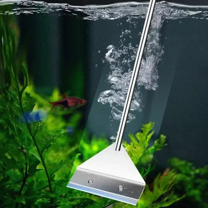 Fish Tank Cleaning Tool Set – Multi-Functional Aquarium Algae Scraper & Sand Shovel