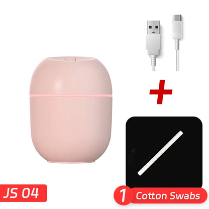 Portable USB Water-Drop Humidifier – Mini Desktop Home Mist Atomizer