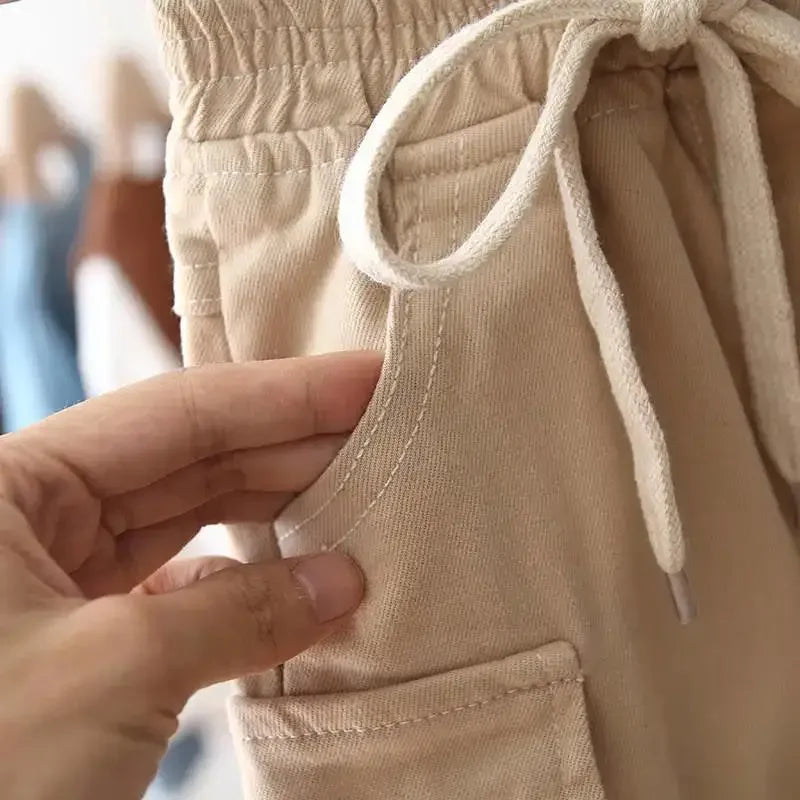 New Cargo Pants for Boys – Solid Casual Sport Trousers for Kids Aged 2-8 Years