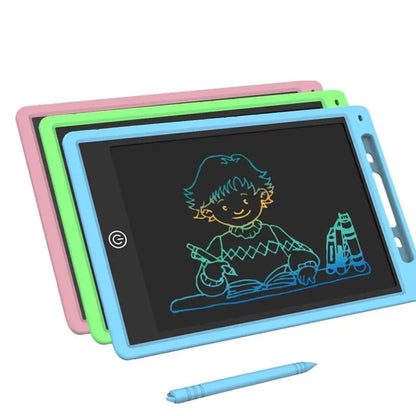 Multi-Size LCD Writing Tablet for Kids 6.5/8.5/10/12 Inch- Reusable Drawing Board, Eye Protection, Lock & Erase Educational Gift