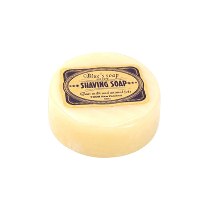 Men’s Shaving Cream Mustache Soap – Goat Milk Facial Care for Smooth Beard Removal, 100g