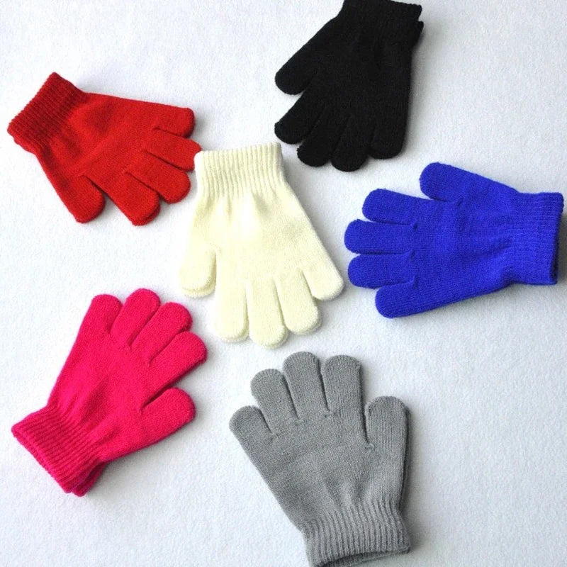 Winter Kids Gloves – Cold Weather Mittens for Boys & Girls (Ages 6–10)