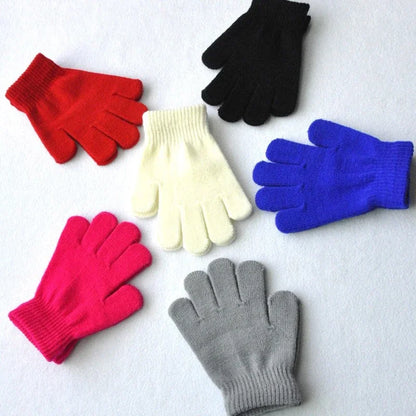 Winter Kids Gloves – Cold Weather Mittens for Boys & Girls (Ages 6–10)