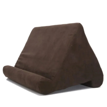 Multifunction Sponge Pillow Tablet Stand – Adjustable Reading Holder for iPad, Samsung, Huawei Tabs, Bed Mount Bracket