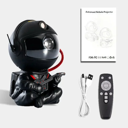 Galaxy Star Projector Night Light Astronaut Space Ceiling LED Lamp for Bedroom Home Decor Kids Gift - Starry Nebula Projector