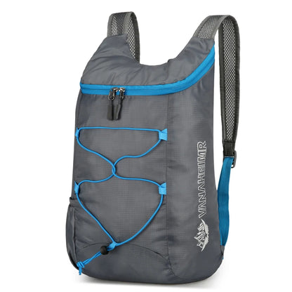 Small Foldable Lightweight Waterproof Sports Backpack – Portable Outdoor Camping & Hiking Bag