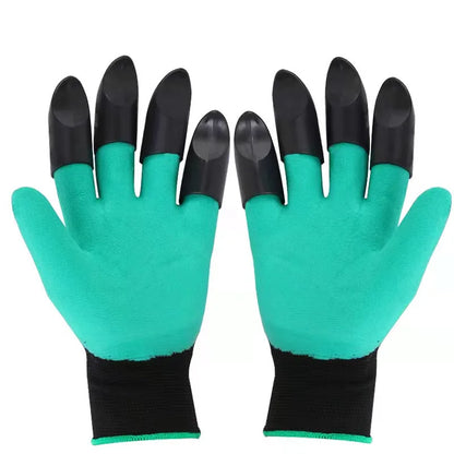Claw Gardening Gloves – Digging & Planting Gloves with Built-In Claws for Weeding