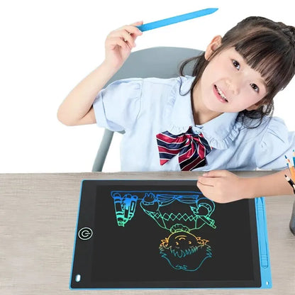 Multi-Size LCD Writing Tablet for Kids 6.5/8.5/10/12 Inch- Reusable Drawing Board, Eye Protection, Lock & Erase Educational Gift