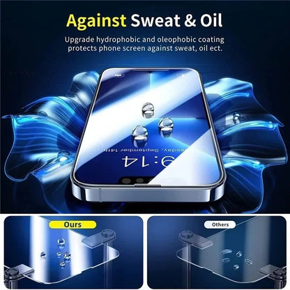 1-5Pcs Tempered Glass For iPhone 14 13 12 11 16 15 Pro Max Screen Protector For iPhone 6 6S 7 8 SE X XS XR Protective Glass Film