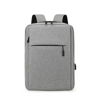 15.6-Inch Men’s Laptop Backpack – Waterproof Travel Bag with USB Charging Port for Business, School & Commute