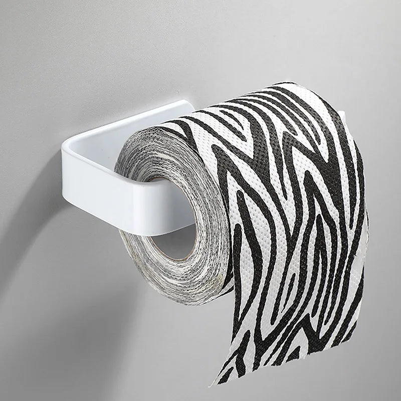Adhesive Paper Towel Holder – Under Cabinet Tissue Rack for Kitchen & Bathroom Storage