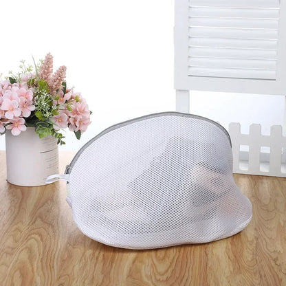 Mesh Shoe Laundry Bag – Zippered Washing Bag for Shoes, Travel & Clothing Protection