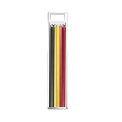 2.8mm Solid Mechanical Carpenter Pencil – Woodworking Construction Pencil with Built-In Sharpener