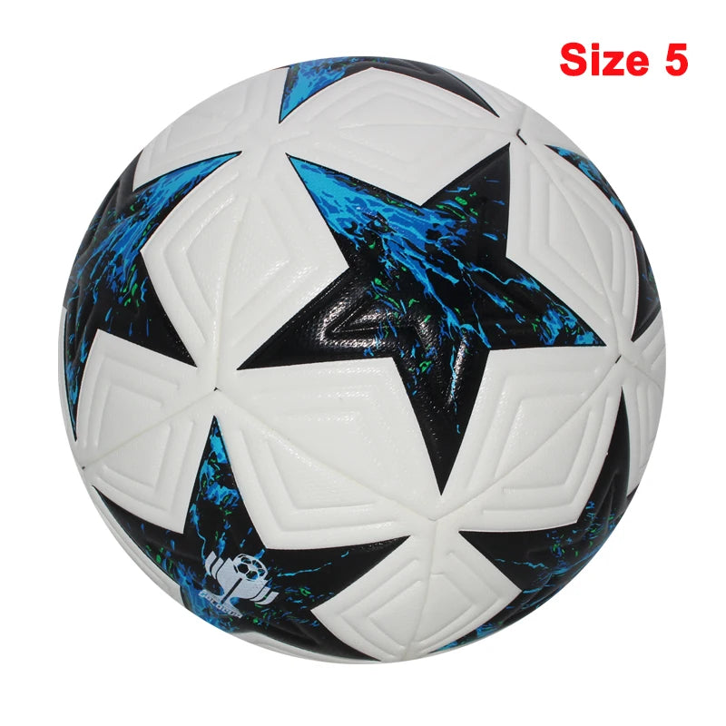 Standard Soccer Ball – Size 4 & 5 Seamless PU Football for Outdoor Sports & Training
