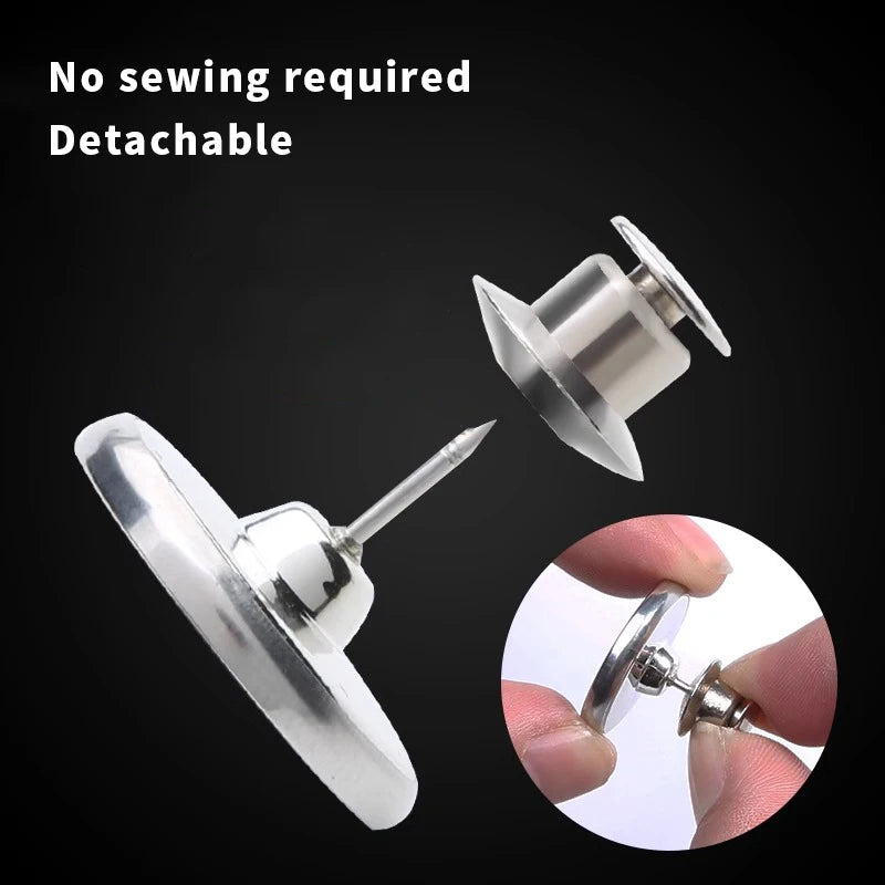 Modern metal magnetic hook, suitable for curtains - easy to install wall mounted magnetic buckle