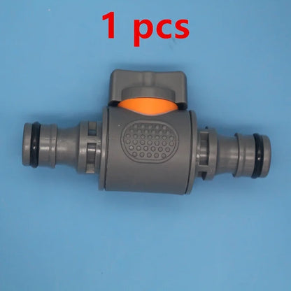 2pcs Garden Hose Tap Shut Off Valve Fitting Connector Pipe Coupler Stop Water Connection Repair Joint Irrigation System Adapter