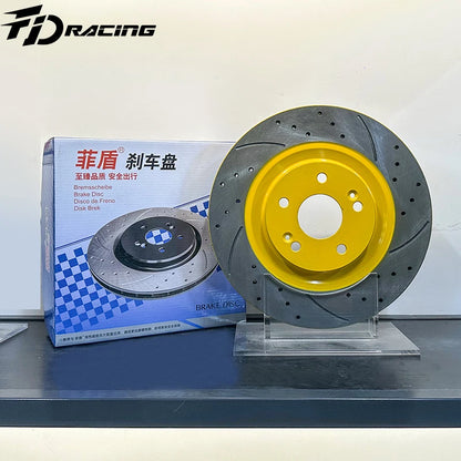 Feidun Customized High-quality Resolve brake shaking Noiseless Auto Parts Car brake discs brake rotors for Renault megane 2