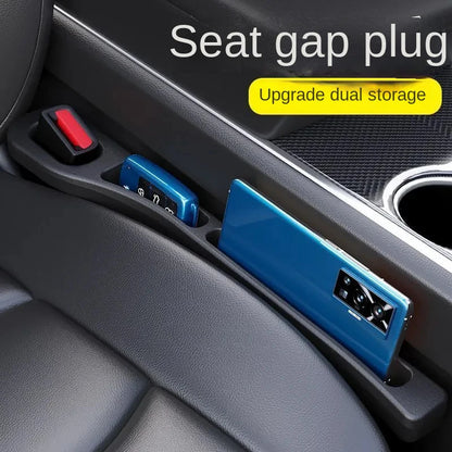 Car seat gap sealant, leak-proof filling strip, seat edge seam protector, and driver's seat storage strip to prevent loss.