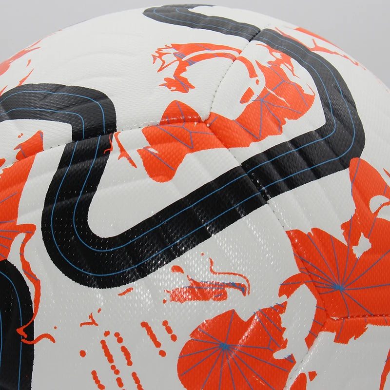Standard Size 5 Soccer Ball – PU Machine-Stitched Football for Outdoor Match & Training