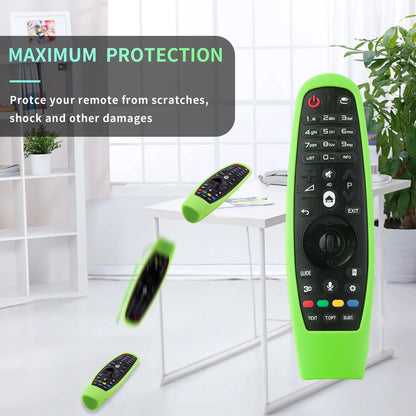 MRSVI Magic Remote Control Silicone Cover – Protective Case for LG Smart TV Remotes (MR600, MR650, MR20GA, etc.)