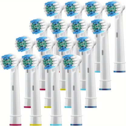 4/12/16Pcs Replacement Toothbrush Heads Compatible with Oral-B Braun Professional Electric Toothbrush Heads Brush Heads