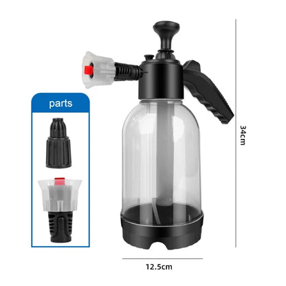 Handheld Pneumatic Foam Spray Can – Multi-Use Pressure Washer for Cars, Gardens & Home Cleaning