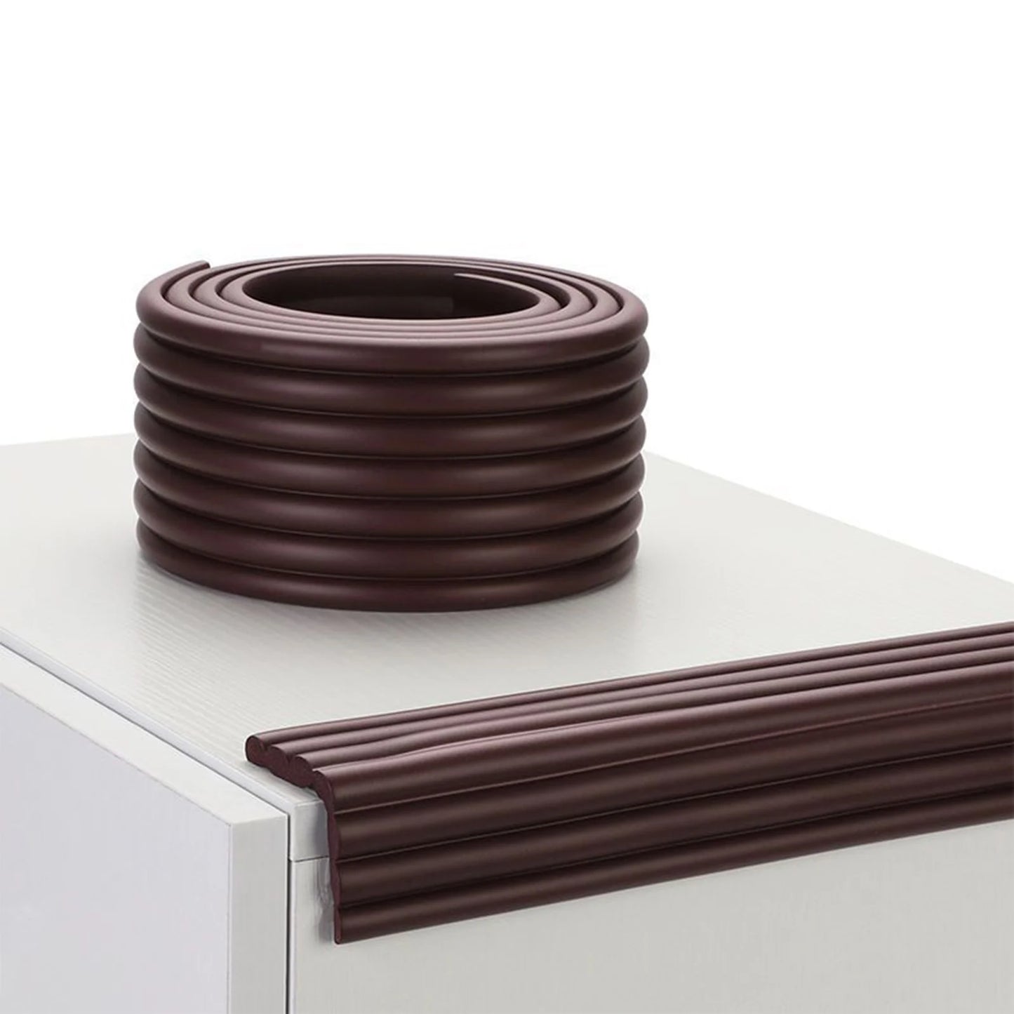 2M Table Edge Guard Furniture Corner Protector Self Adhesive U-Shape Anticollision Strip Child Safety Protection Soft Edge