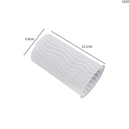 Silicone Striped Roman Column Candle Mold – DIY Silicone Candle Making Tool