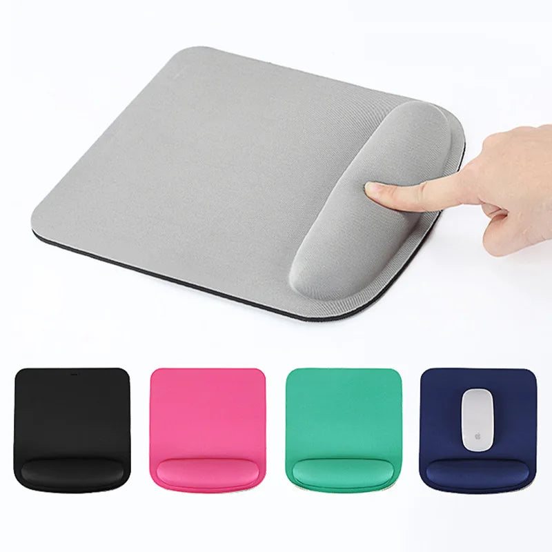 Computer Game Mouse Pad with Ergonomic Wrist Rest – Environmental EVA Solid Color Comfortable Mouse Mat for Office & Gaming