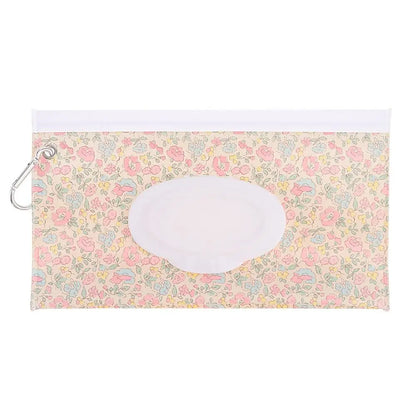 EVA Wet Wipes Bag – Portable Baby Wipes Pouch with Flip Cover & Snap-Strap Holder Case