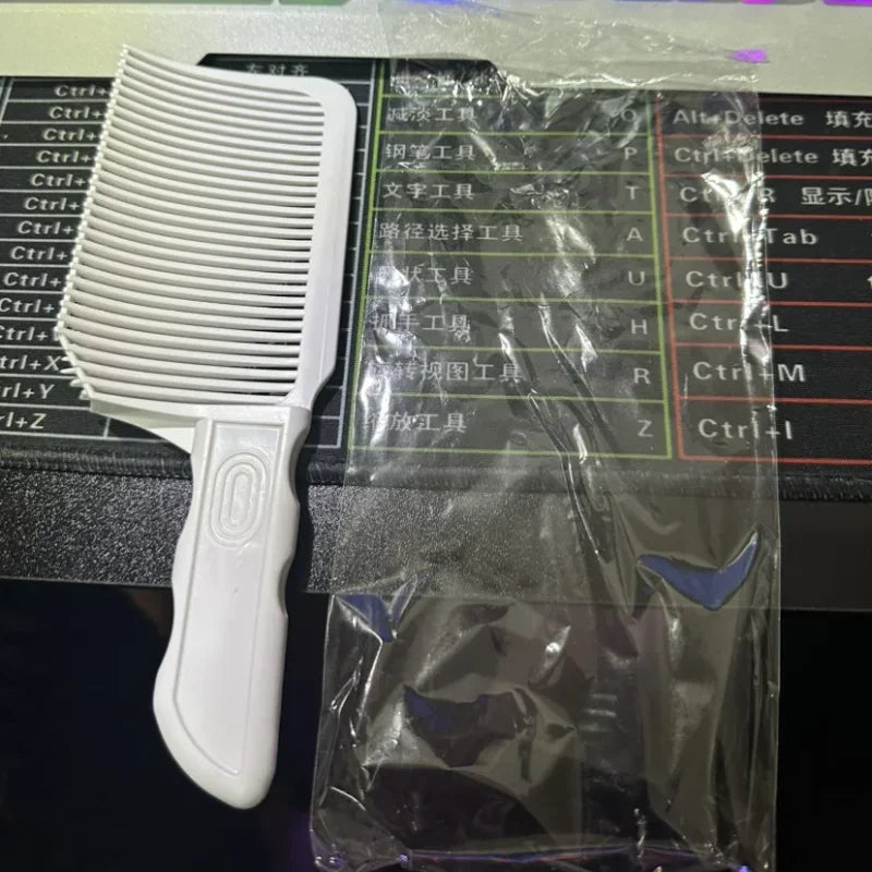 Fading Comb for Men – Professional Barber Flat Top Comb for Blending, Tapering & Fade Cuts