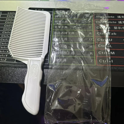 Fading Comb for Men – Professional Barber Flat Top Comb for Blending, Tapering & Fade Cuts