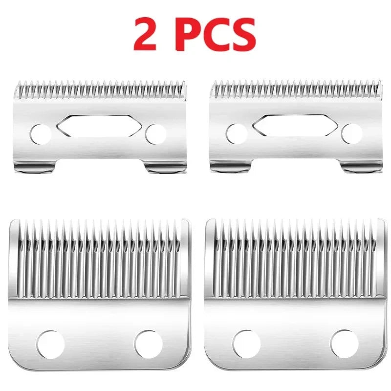 Kemei KM-809A Hair Clipper – Professional Wireless Trimmer with Stainless Blades & LED Display