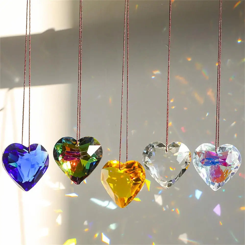 1Pc Clear Crystal Feng Shui Ball – Sun Catcher Prism Ornament for Home, Party & Wedding Décor (20–50mm)
