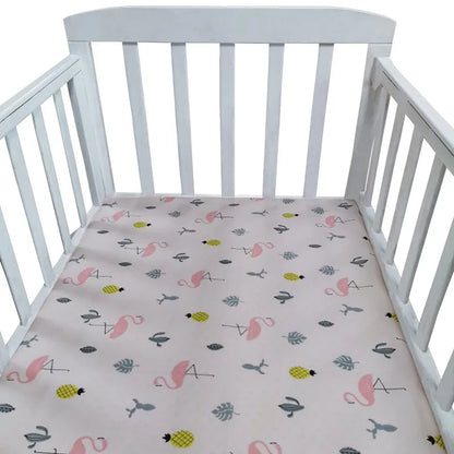 Fitted Bassinet Mattress Cover – Soft Crib Sheet for Newborns (90×50×5cm or 140×70×5cm)