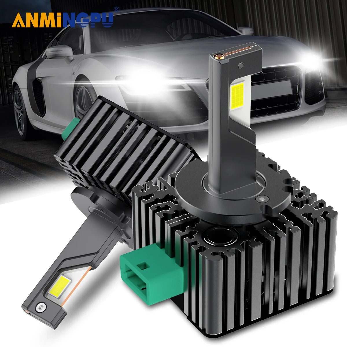 D1S D3S LED Headlights HID Canbus D3R D1R Car Lamp 12V 140W Auto Bulbs Canbus 4575 CSP 6500K White Car Head Lamp Plug&Play